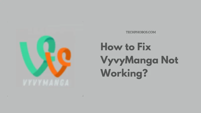 How to Fix VyvyManga Not Working