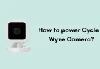 How to power Cycle a Wyze camera